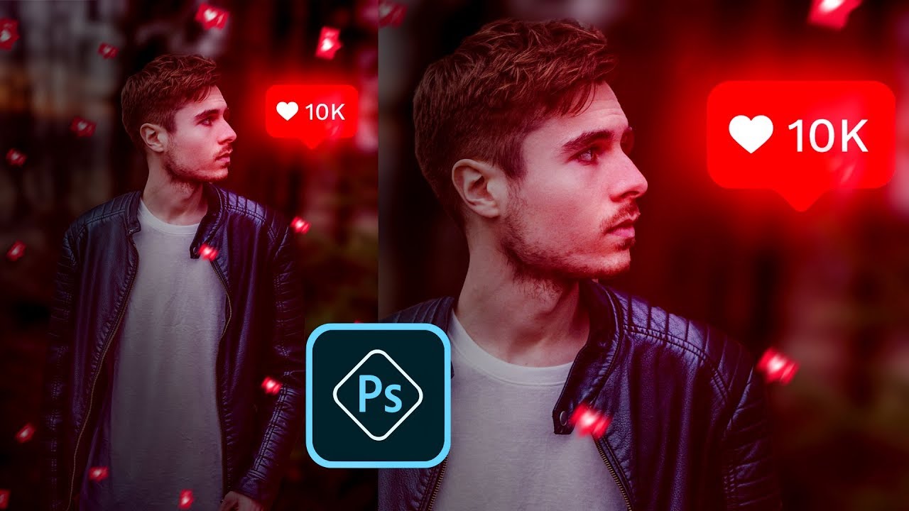 Make Glowing social media Instagram!!!(Like icon ) Photoshop 2020| Being Brainy