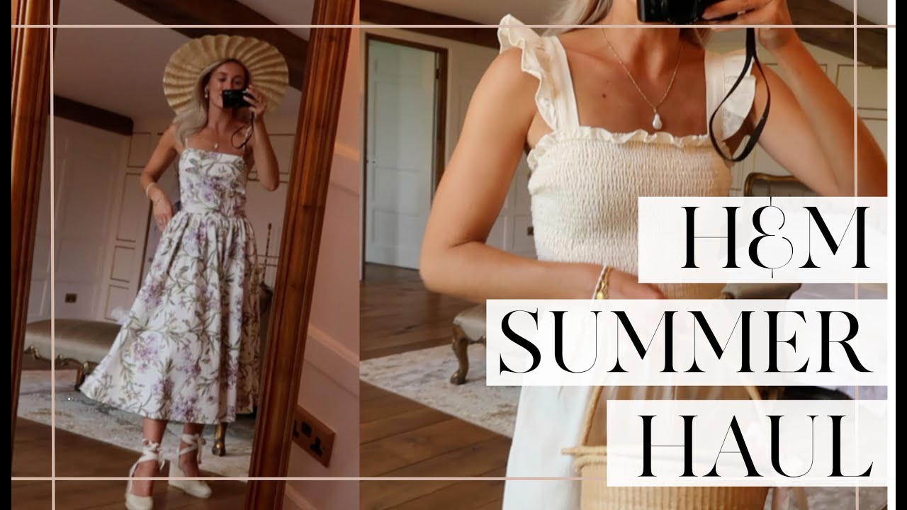 H&M SUMMER HAUL & TRY ON // Fashion Mumblr