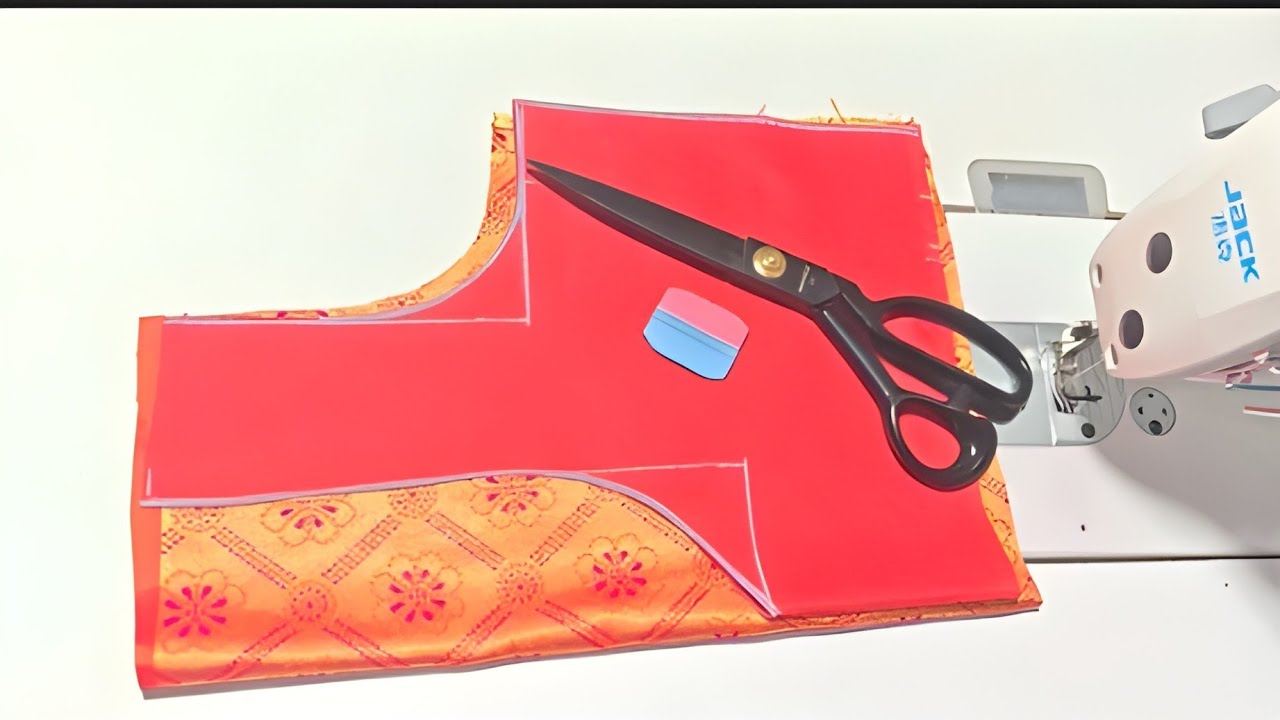 Very Beautiful Blouse Design | Back Neck Blouse Design | Blouse Cutting and Stitching | 
