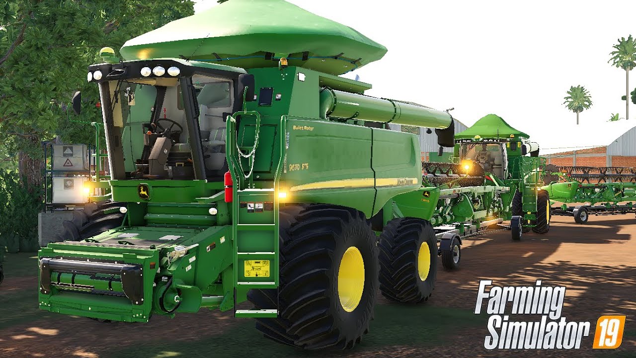 COMEÇANDO A COLHEITA DO FEIJÃO || MAPA SUL DO BRASIL || FARMING SIMULATOR 19 || #128 G29