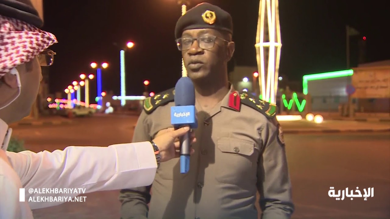 مراسل #الإخبارية يرصد الاوضاع بالنعيرية بعد تطبيق قرار #منع_التجول الجزئي في #المملكة