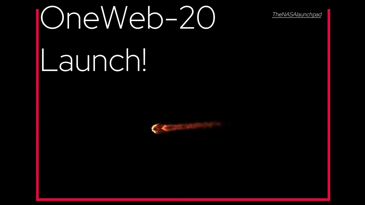 Liftoff! SpaceX launches the OneWeb-20 mission!