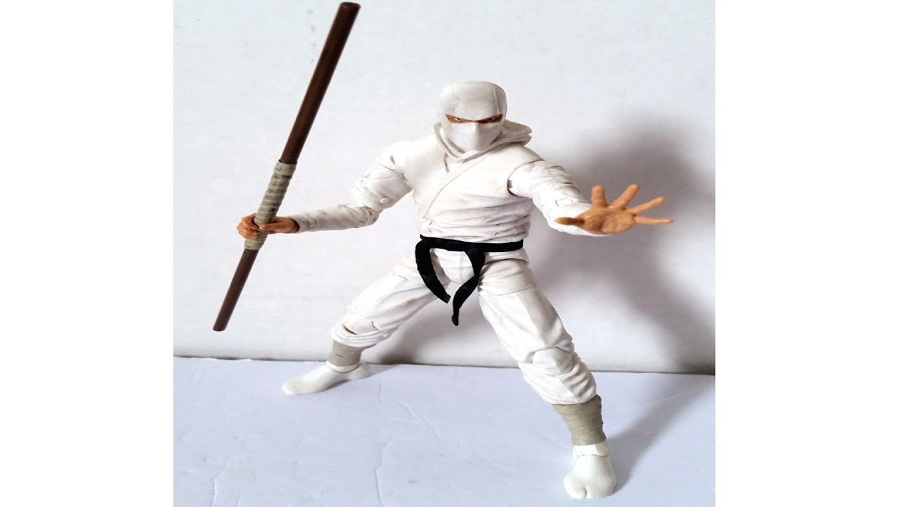 Articulated Icons The Feudal Series Ninja White Deluxe