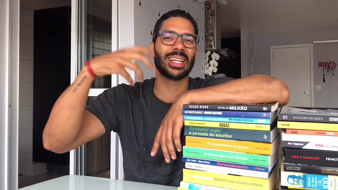 COMO CRIAR O H&Aacute;BITO DE LER LIVROS | Com Joel Jota