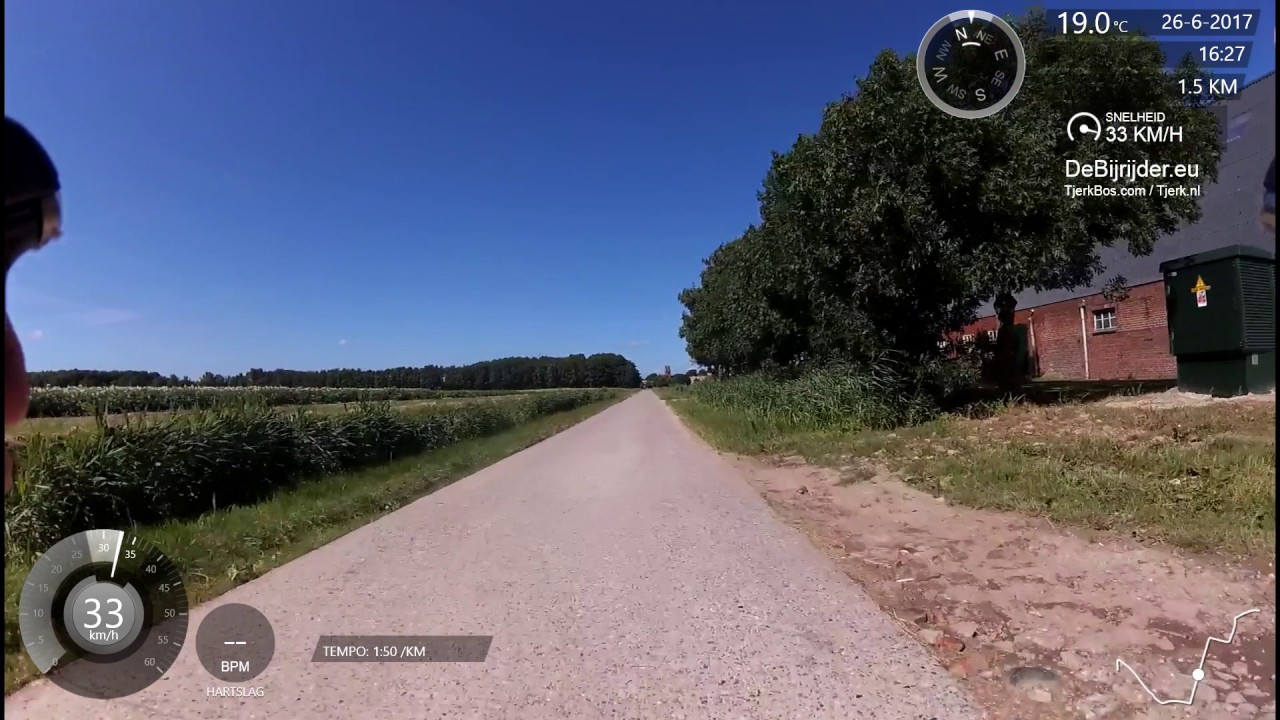 Kruisweg - Kloosterburen (fietspad) 01.