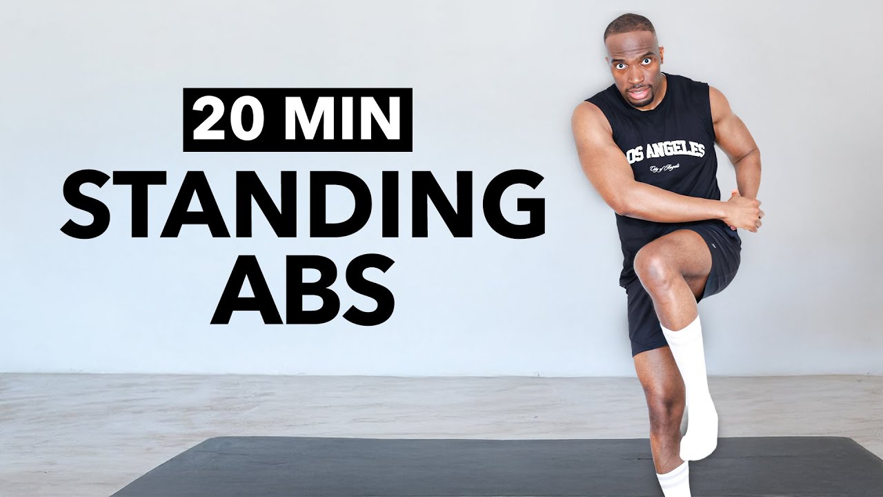 20 Min Standing Abs Workout | Lose Belly Fat & Sculpt Your Core at Home