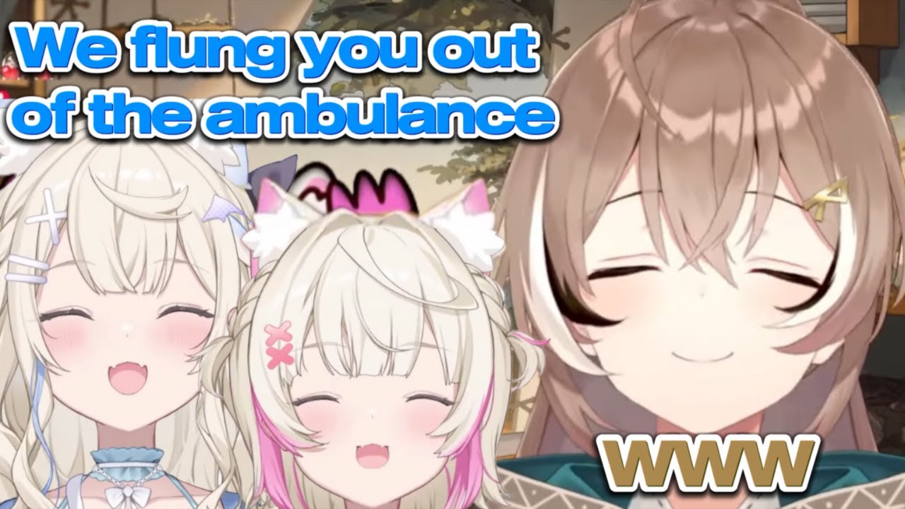 FuwaMoco can't forget the Mumei incident in HoloGTA [Hololive/FuwaMoco/Mumei] [EngSub]