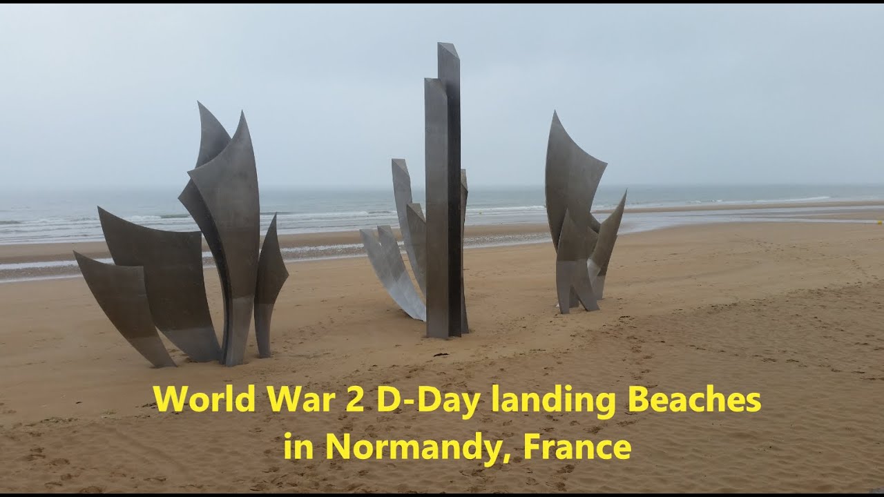 Visiting World War 2 D-Day Landing Beaches in Normandy, France