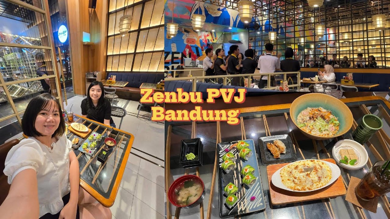Meet Up & Makan Sushi, Ramen, Mozaru di Zenbu PVJ Bandung 🍣🍜🧀