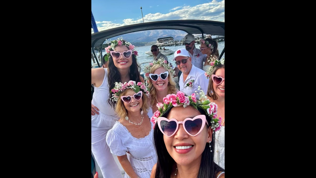 Anniversary Boat Charter in Kelowna | Luxury Pontoon Experience 