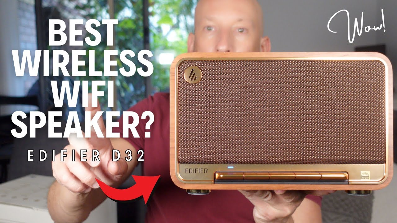 Edifier D32 Full Review: Unboxing, Setup, Testing & Retro Design!