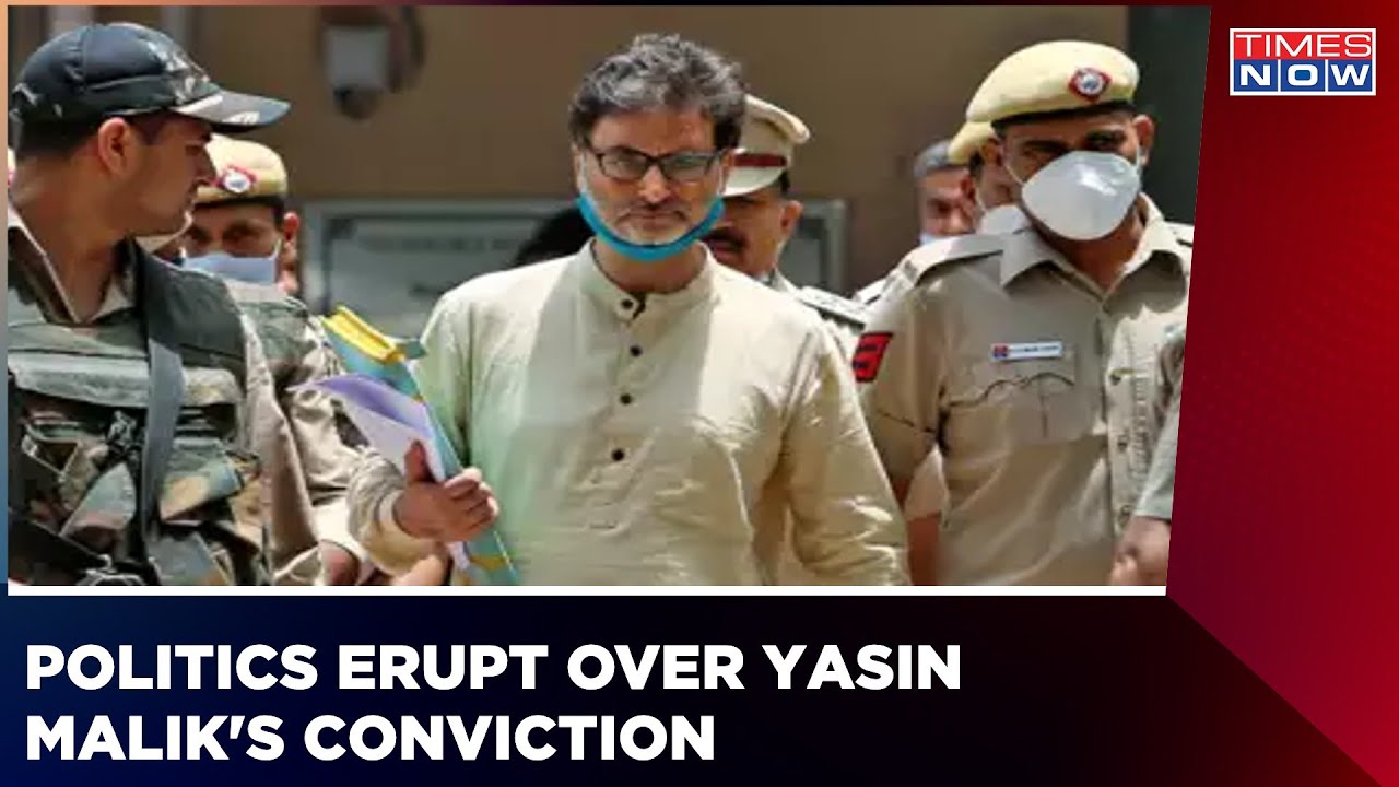 Yasin Malik Gets Life Imprisonment | Politics Break Out Over Verdict | Times Now | Latest Update