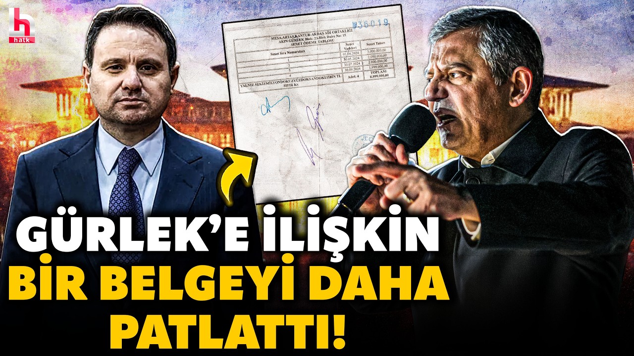 BİR BELGE DAHA PATLADI, AKIN GÜRLEK KALA KALACAK! Özgür Özel tüm rakamları saçtı! Meğer her ay...