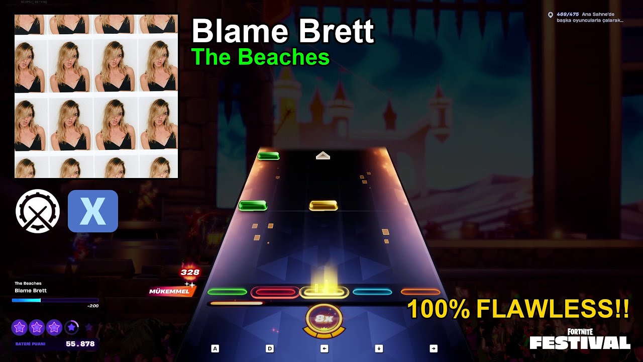 Blame Brett Expert Drums 100% FC - Fortnite Festival