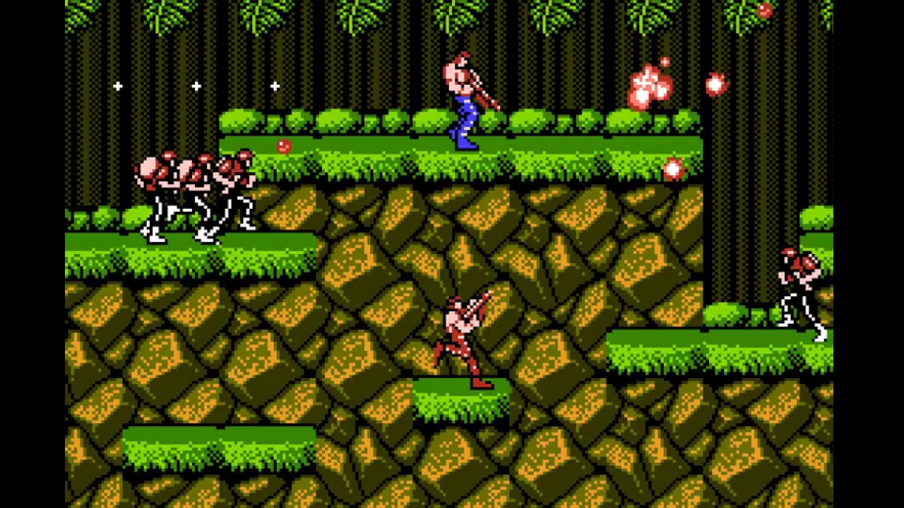 Contra NES 2 player Netplay 60fps