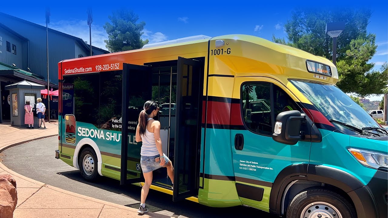 How to use the TransLoc and Token Transit apps to ride Sedona Shuttle Connect