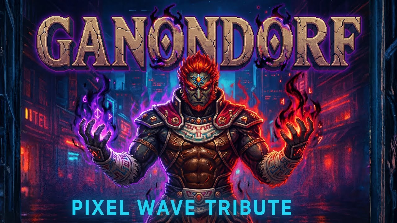 The Legend of Zelda • Ganon – 14 Tracks Dark Synthwave Tribute (Pixel Wave)