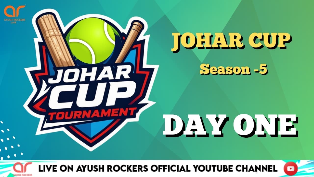 J.S.P CUP | DAY-1 | JOHAR SPORTING CLUB | SEASON-5 | 2026