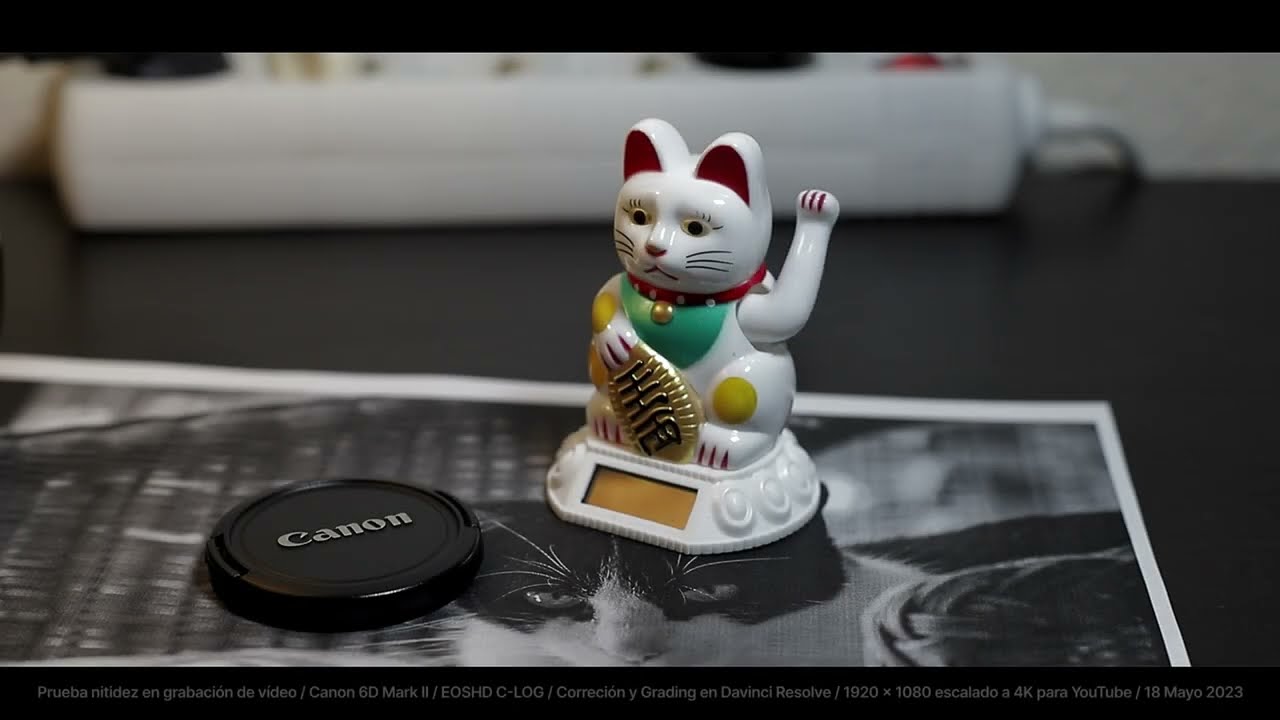 Prueba Enfoque Canon 6D Mark II EOSHD C LOG