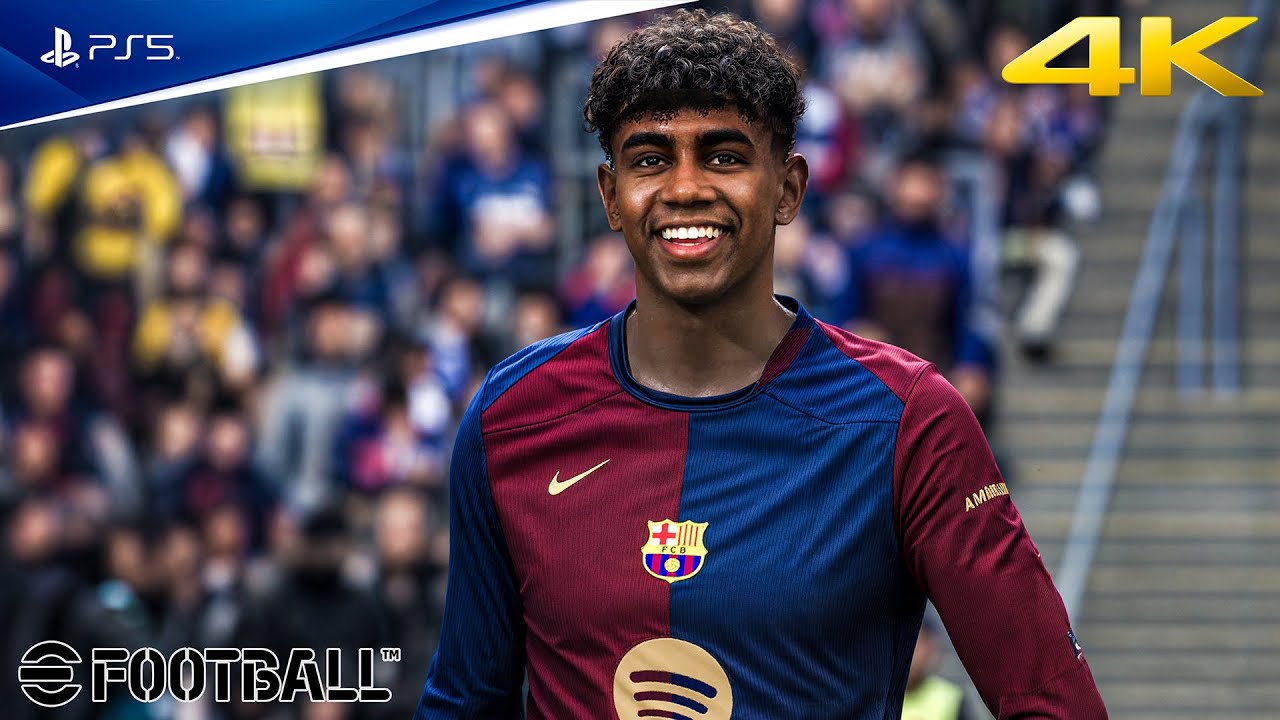 eFootball 2025 - Barcelona vs. Bayern Munich Ft. Yamal, Harry Kane, Full Match | PS5™ [4K60]