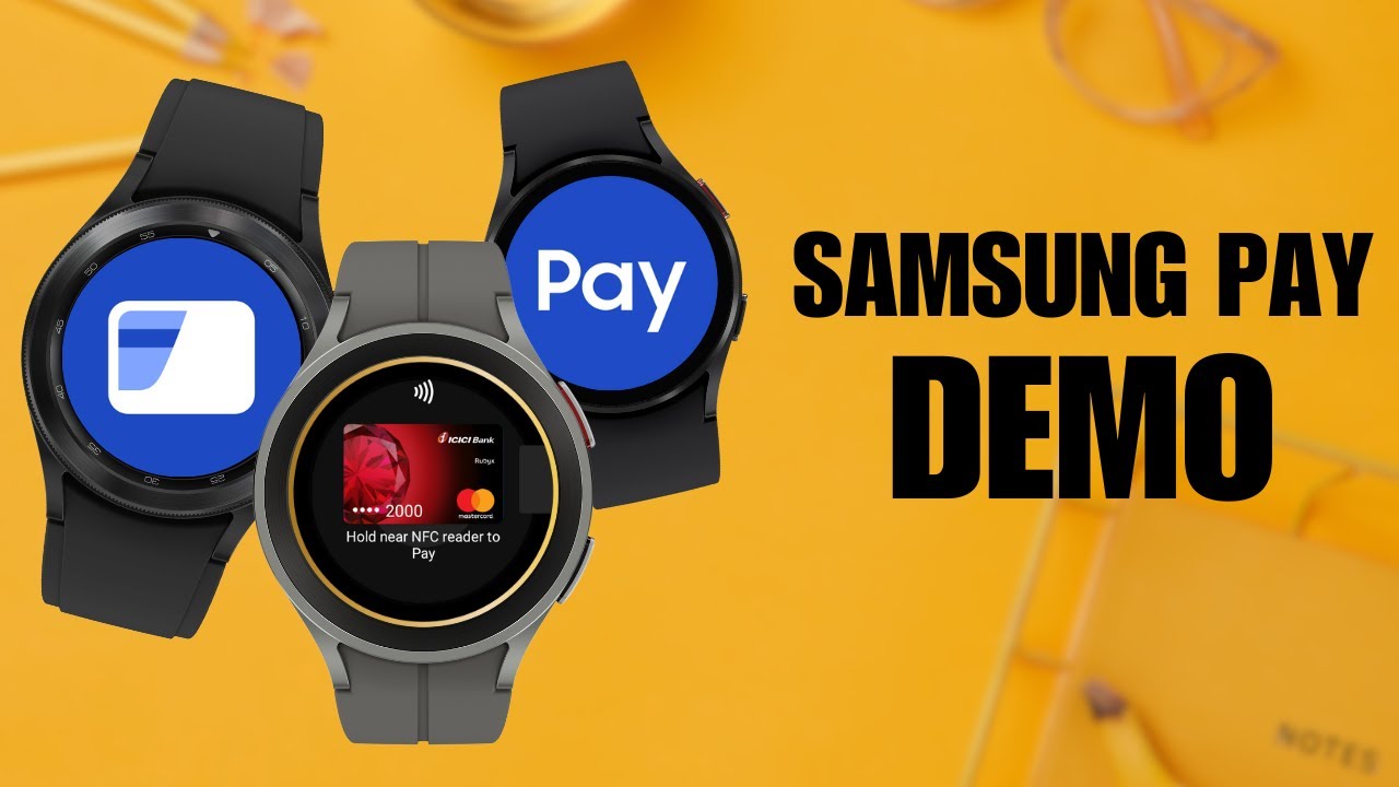 Galaxy Watch 7/6/5/4 series ! How to use Samsung Pay on Samsung Galaxy Watch ?