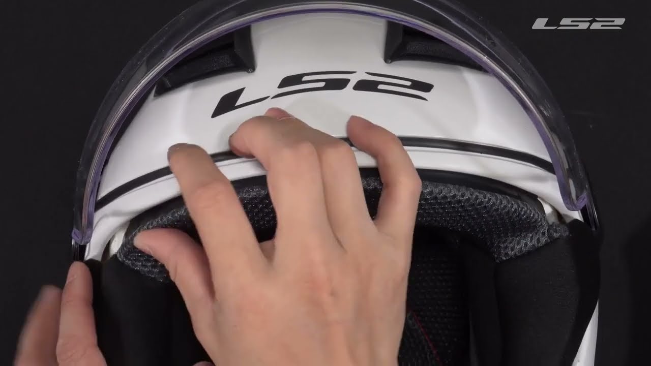 How to Remove the LINER on the LS2 OF562 Airflow Open Face Helmet | Tutorial Video | GhostBikes