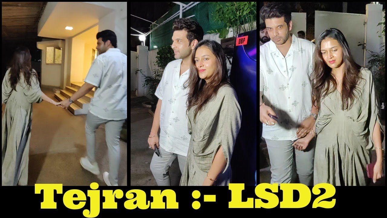 Tejasswi Prakash With Love Karan Kundrra Hand In Hand Entry to watch  LSD2 | Tejran