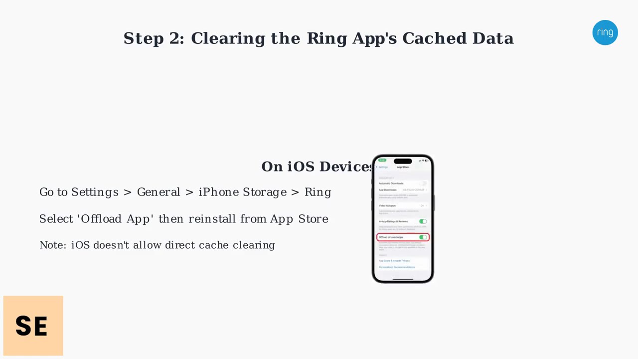 How To Fix Ring Camera Error P10-02 – Re-Login, Clear Data & Update App