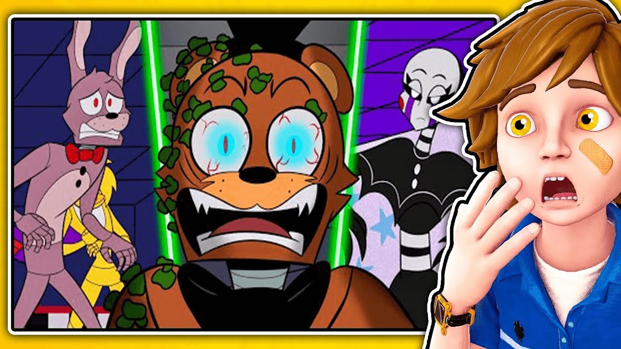 The Story of TWISTED FREDDY FNAF Animation REACT