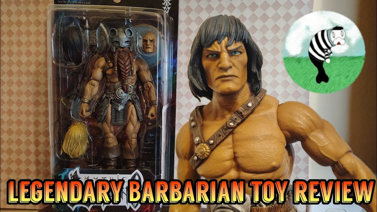Обзор игрушки Legendary Barbarian Zolocon Mythic Legions