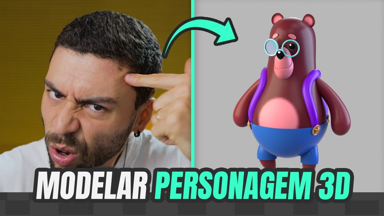 Como MODELAR um PERSONAGEM 3D no Zbrush