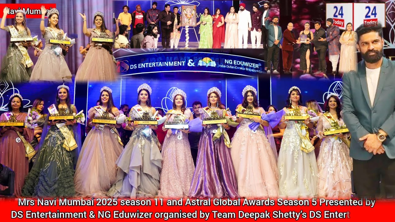 MRS Navi Mumbai 2025 Season 11 & Astral Global Awards S5|Presented by DS Entertainment & NG Eduwizer