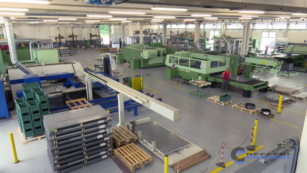 Cresseri Srl, lavorazione della lamiera