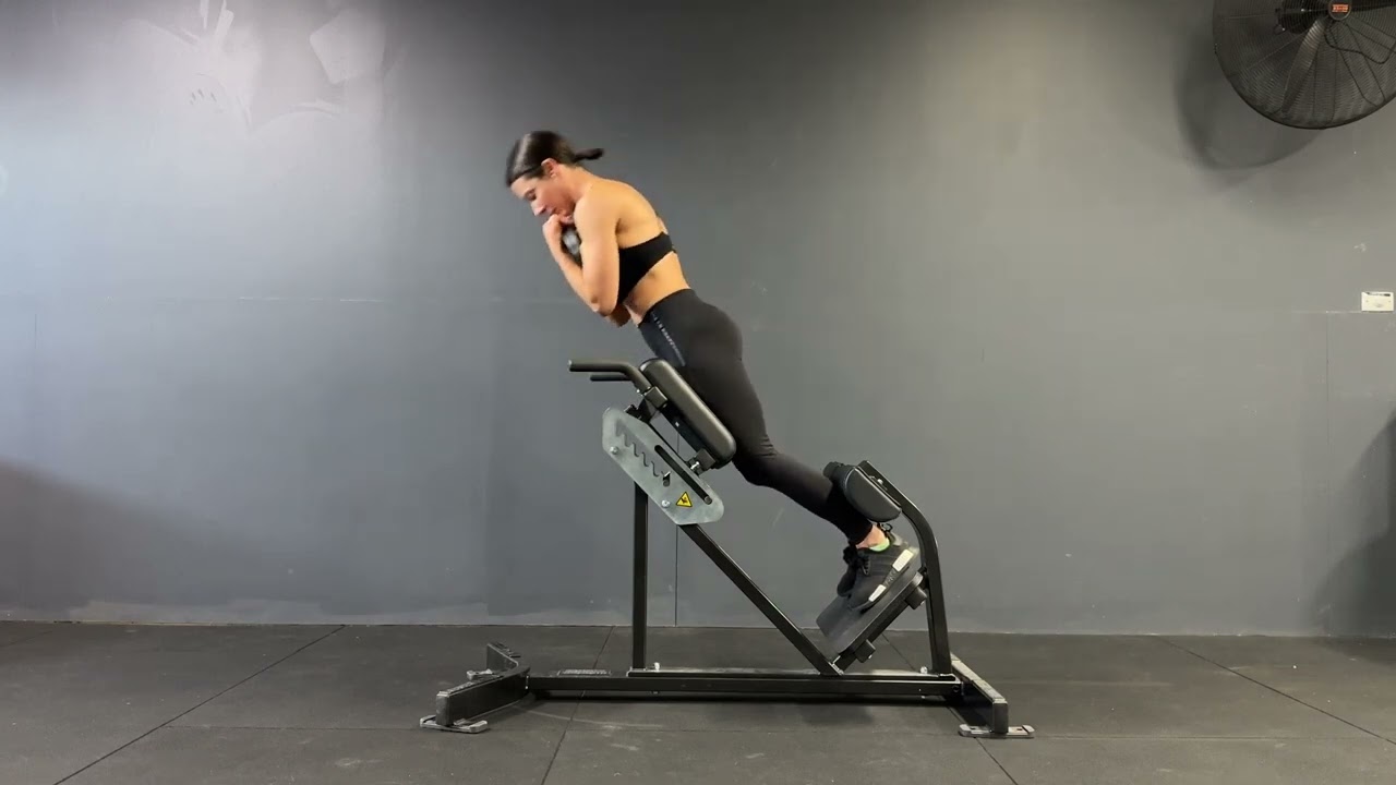 Weighted 45 Degree Back Extension