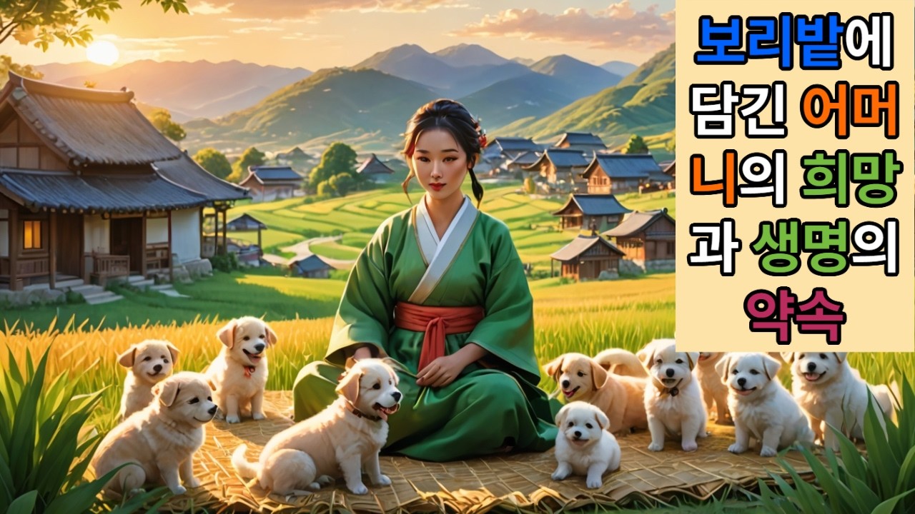 보리밭을 바라보던 어머니의 마음 – 샘골마을 보릿고개 이야기
