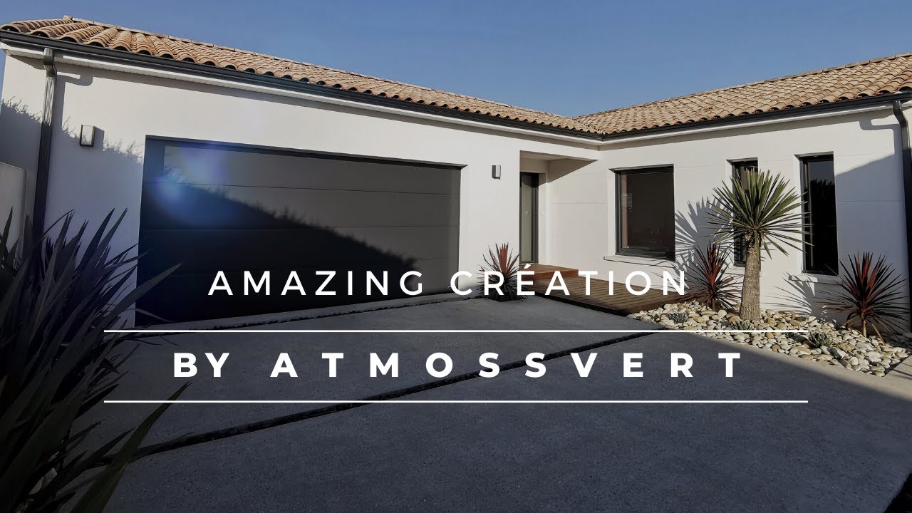 Je Transforme une Triste entrée de Maison en entrée de VILLA et c'est Impressionnant ! #LANDSCAPER