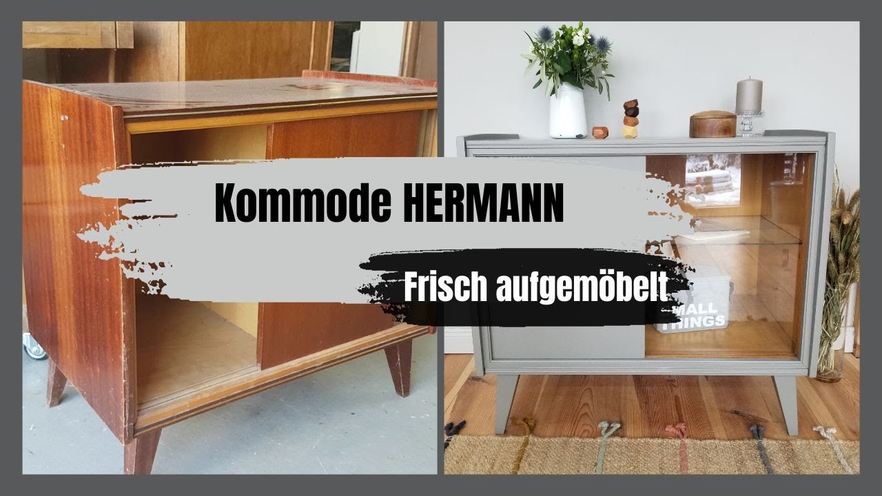 Aufgemöbelt: 70er Jahre Kommode HERMANN frisch, modern und farbig gestrichen