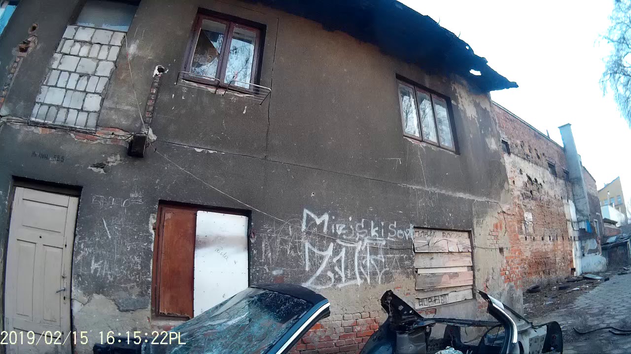 Radom, kamienice, podwórka ul. Żeromskiego