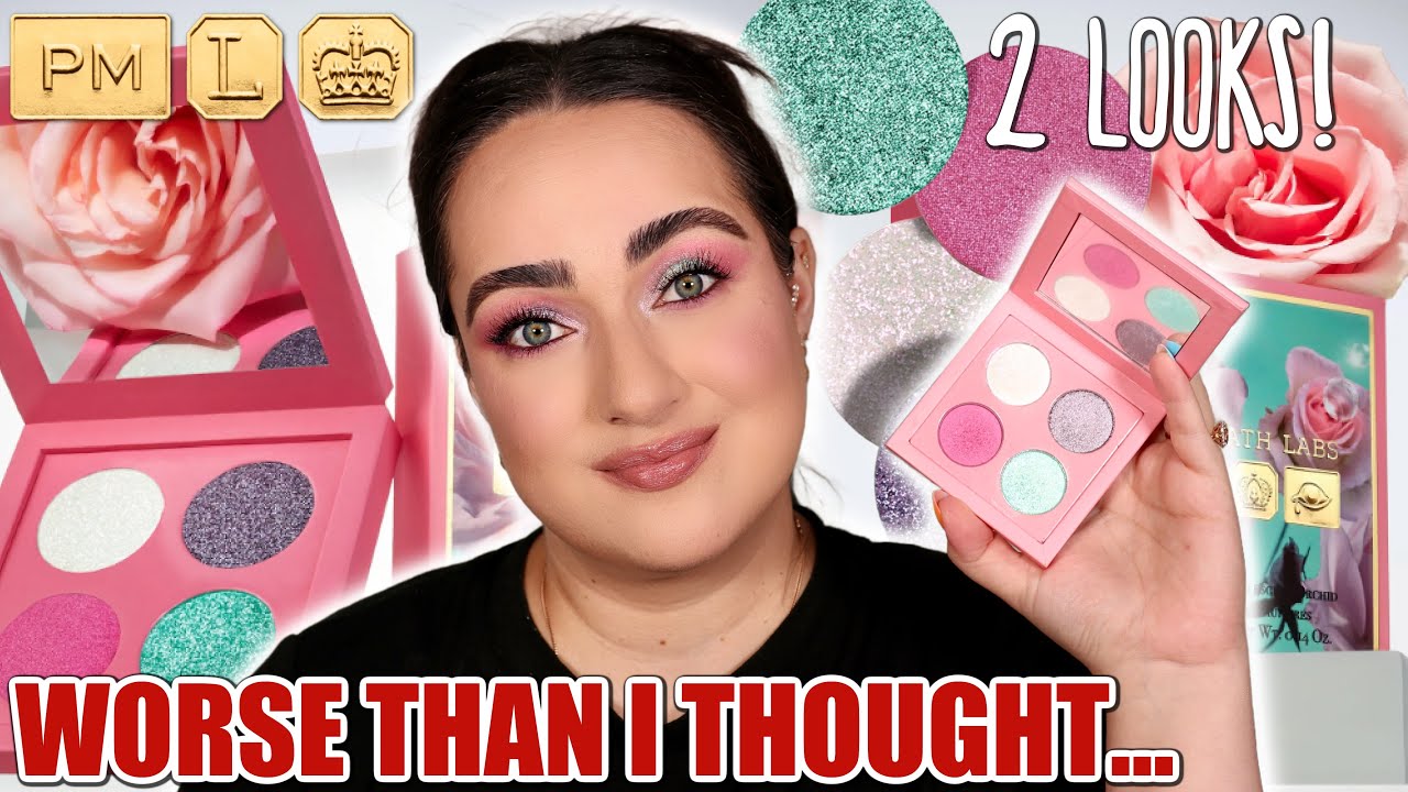 PAT MCGRATH OPALESCENT ORCHID EYESHADOW QUAD REVIEW... WATCH BEFORE YOU BUY!