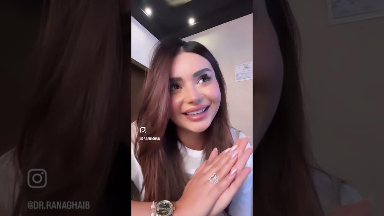 الجميلة هيفاء حسوني@bakrhaifa-3887 في مركز كورال قسم الاسنان (استخدام تقنية EMS لتنظيف الاسنان )