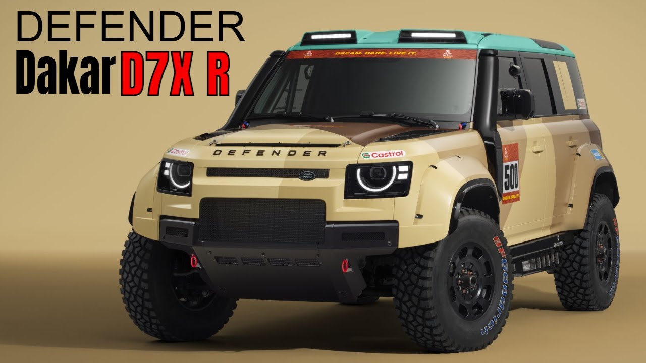 Defender Dakar D7X R: новая дикая машина Land Rover для «Дакара»