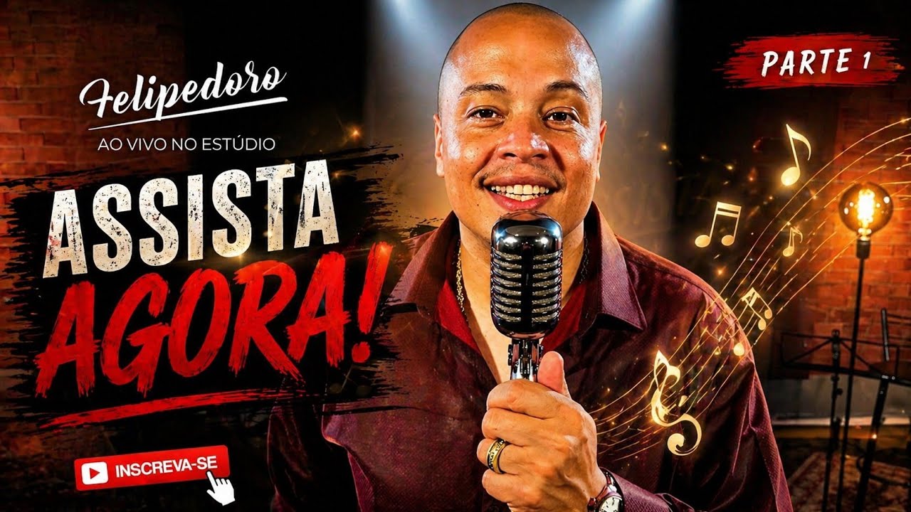 Felipe Doro Ao vivo no estúdio (parte 1) SAMBA