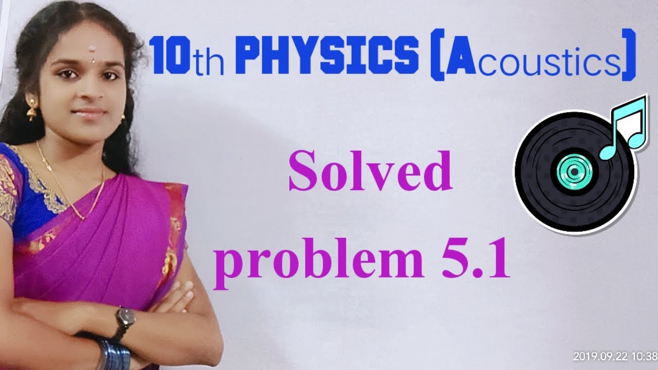 Solved problem 5.1 Lesson 5 Acoustics