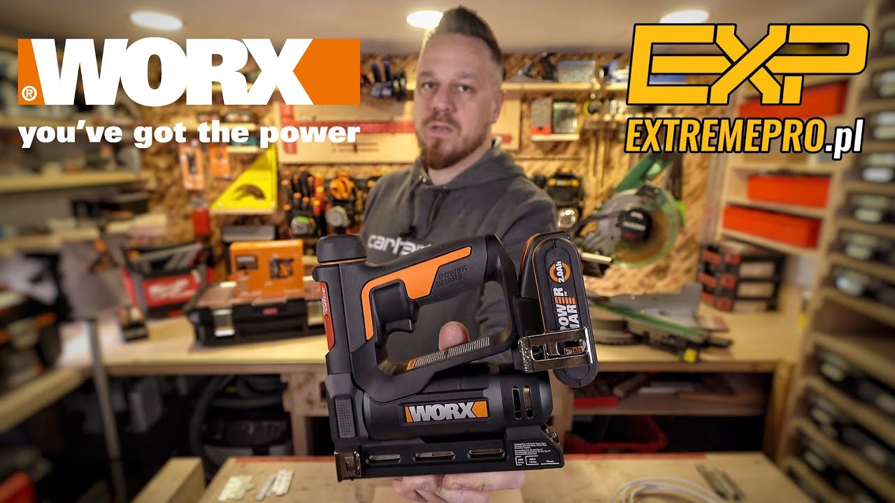 WORX WX843.9 zszywacz akumulatorowy