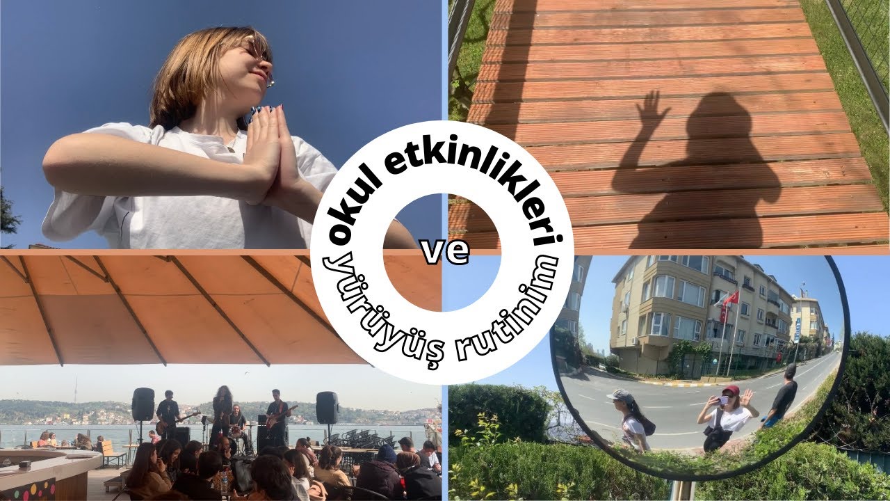 Galatasaray Üniversitesi'nde etkinlikli bir hafta | ve de yürüyüş rutinimiz