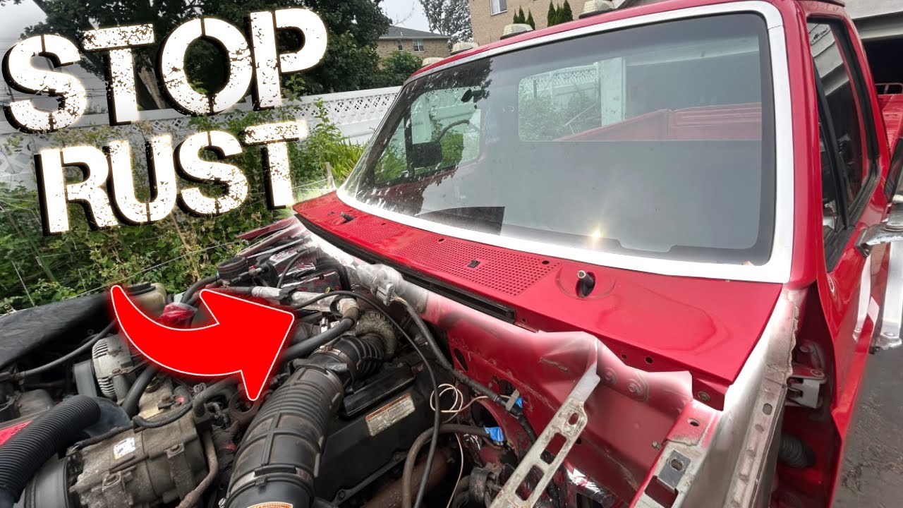 How to Stop Cowl from Rusting on OBS Ford F-Series & Bronco (1992–1997)