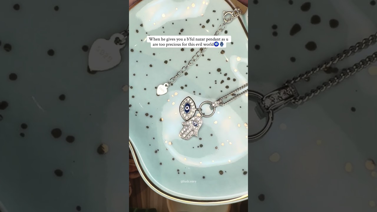 💙 Nazar Pendant for Protection & Love | Evil Eye Jewelry 2025 ✨ 