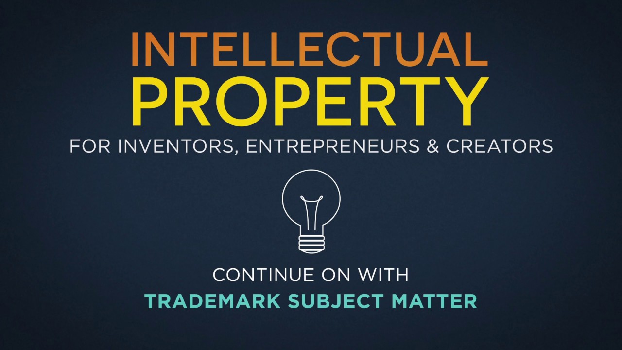 Lecture 27: Four Types of Trademarks