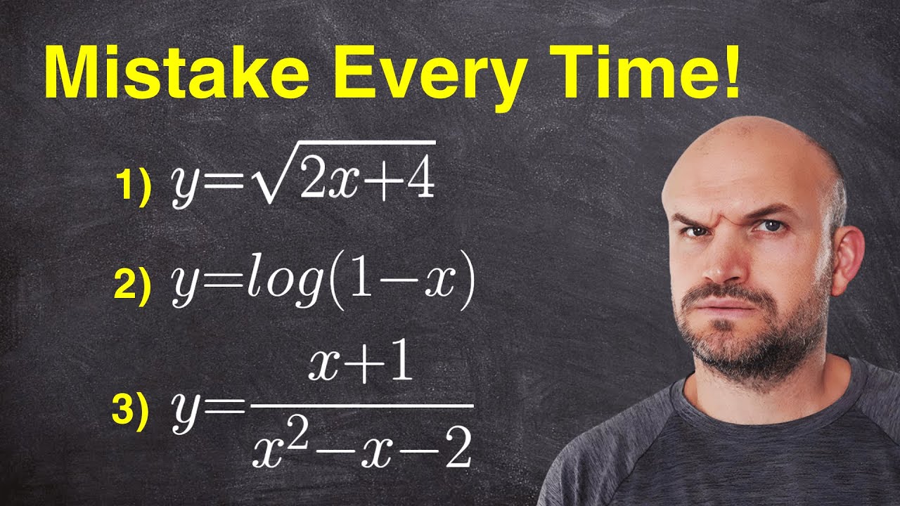 5 Domain and Range Problems Students Get Wrong