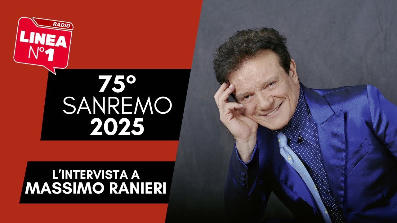 MASSIMO RANIERI a Sanremo 2025: l'intervista di David Romano.